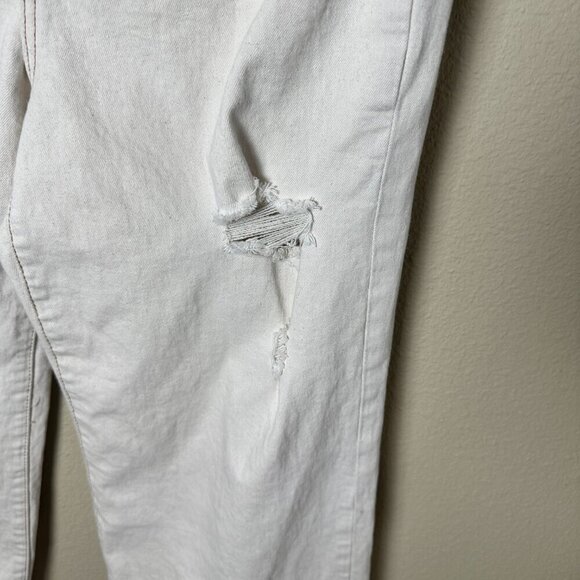 JOE'S High-Rise Wide Leg Hitomi Distressed Denim Jeans Size 29 - Picture 3 of 11